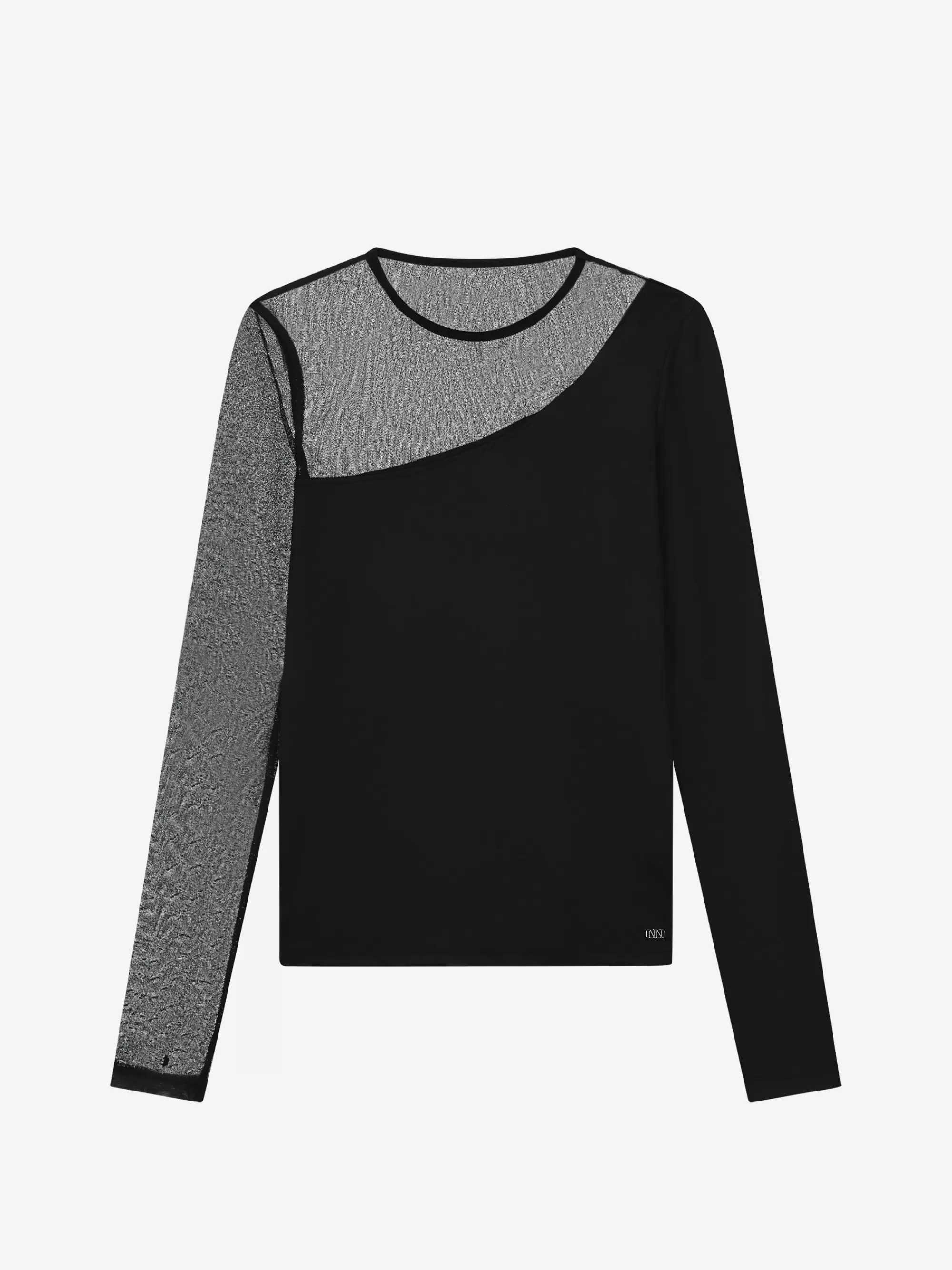 FIFTH HOUSE Tops-Top met mesh Black