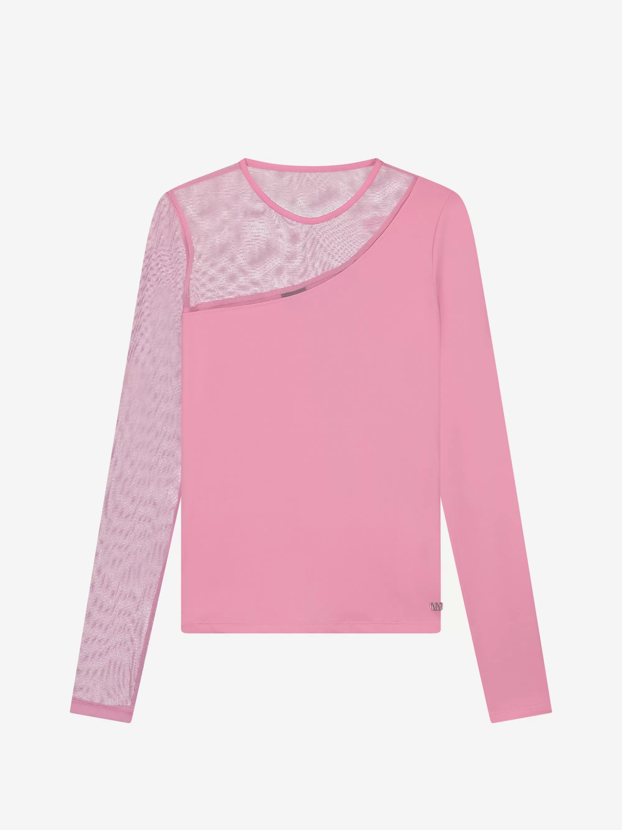 FIFTH HOUSE Tops-Top met mesh Foxypink