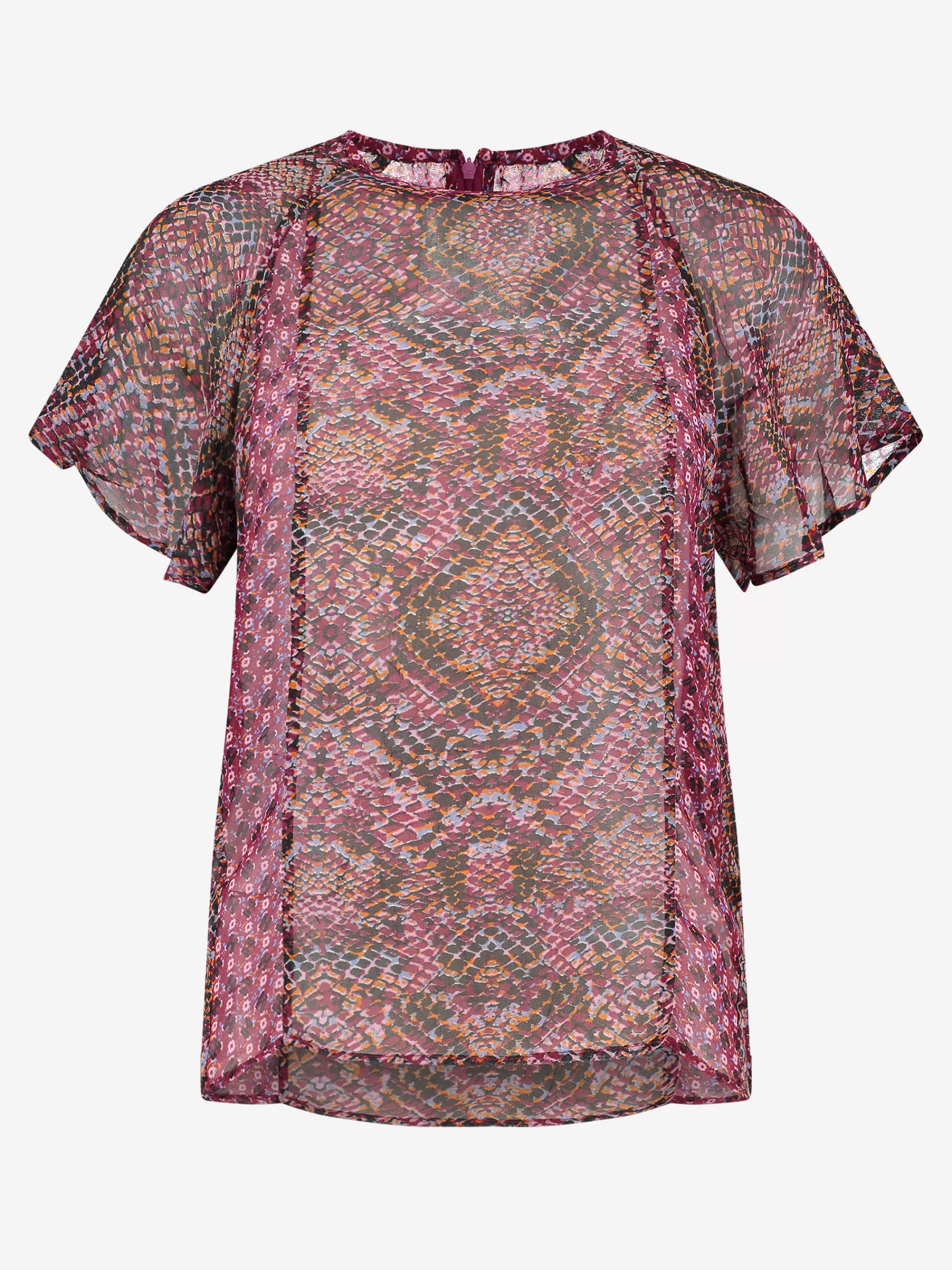 FIFTH HOUSE Blouses & Overhemden-Top met print Cerise