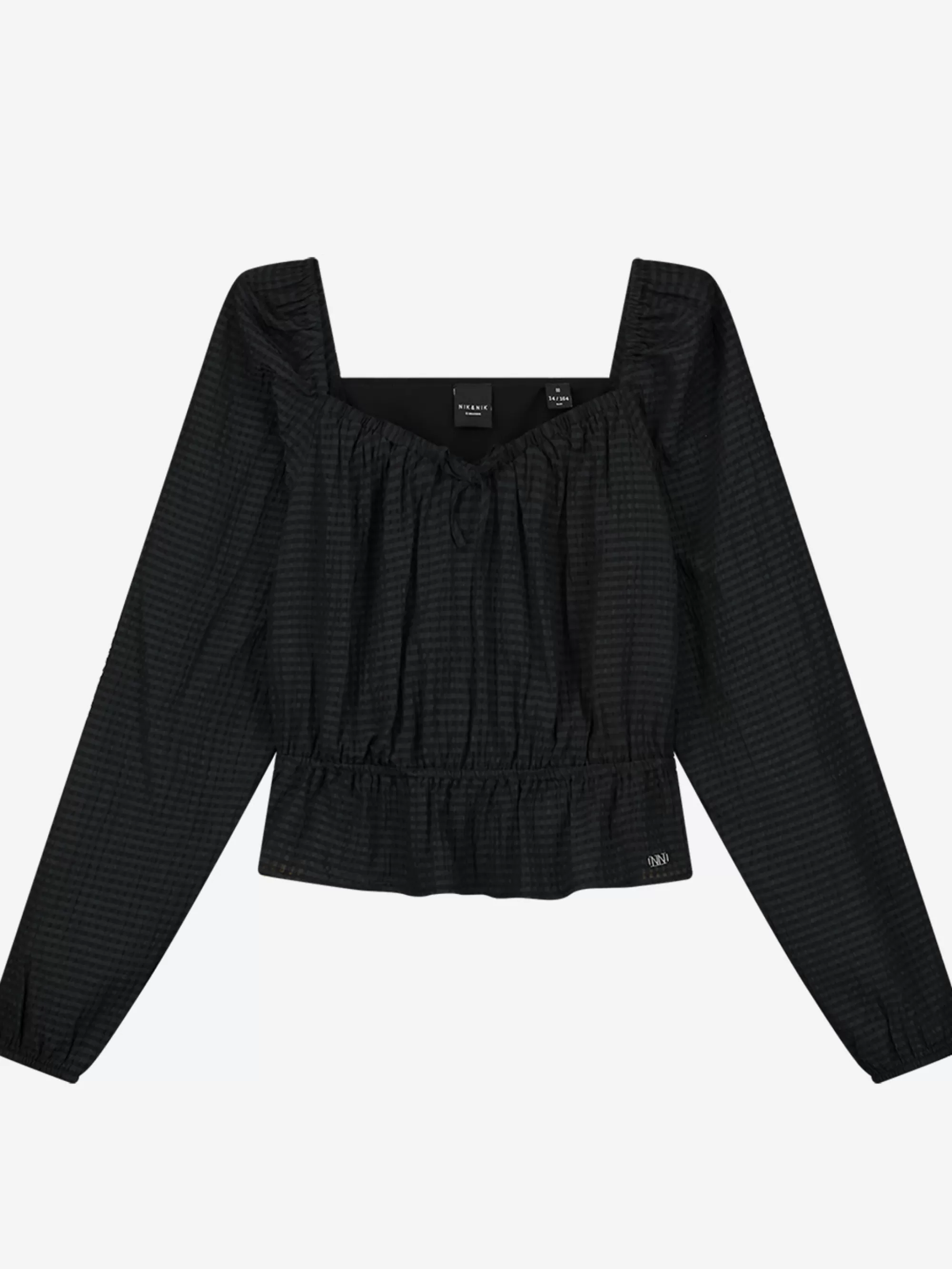 FIFTH HOUSE Tops-Top met strikkoord Black