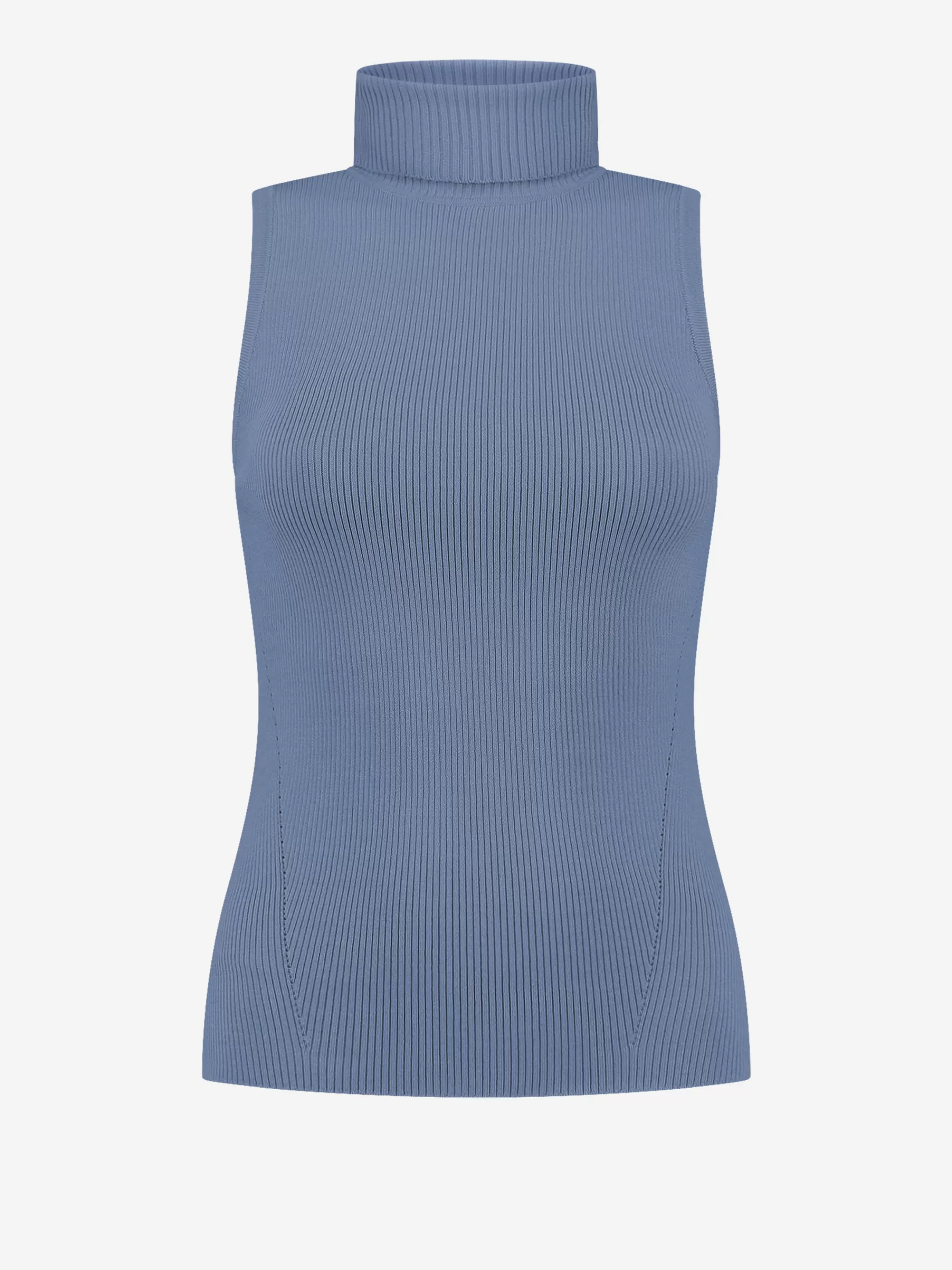 FIFTH HOUSE Tops-Top met turtleneck Smokedblue