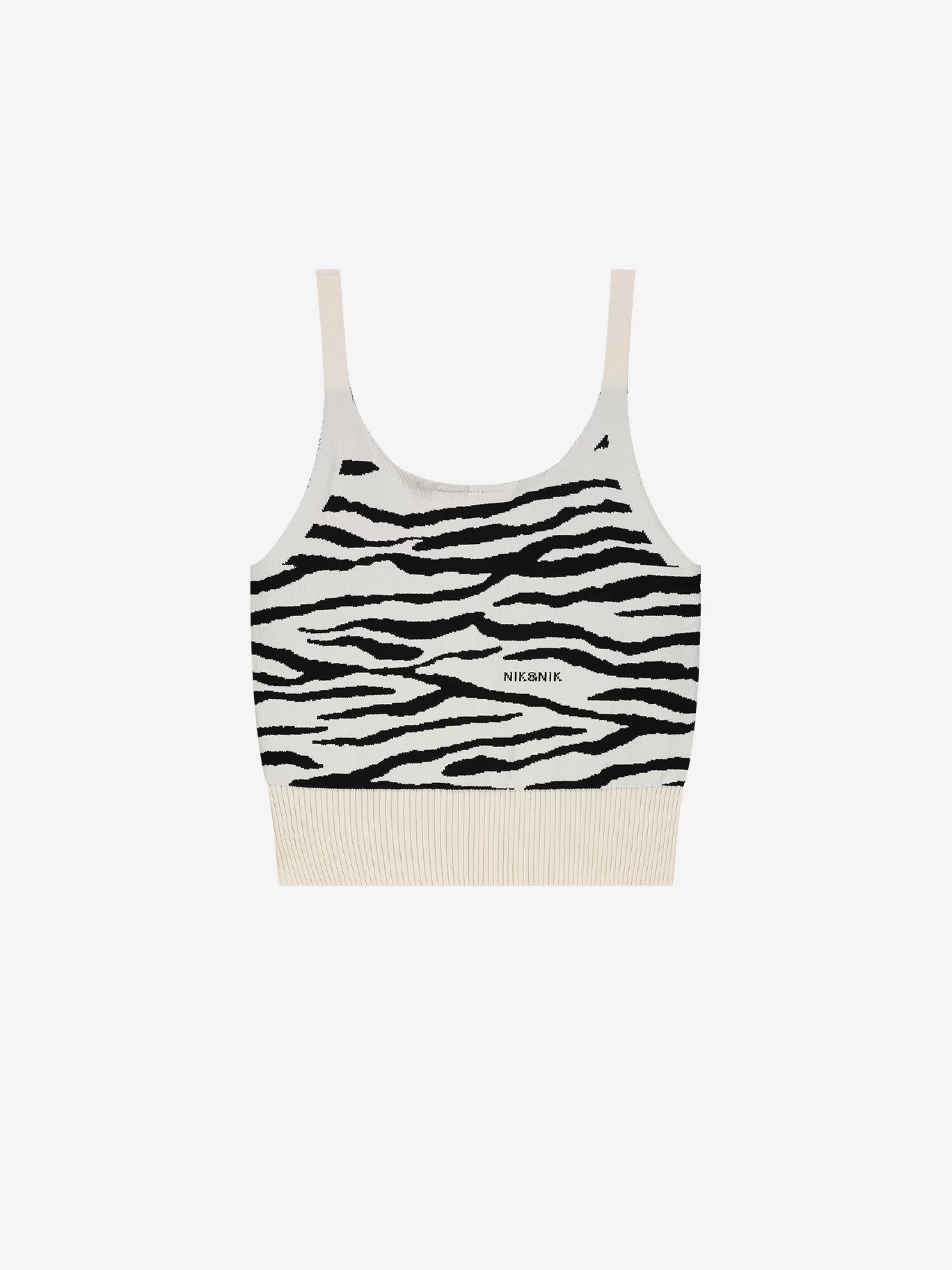 FIFTH HOUSE Tops-Top met zebra print Kit