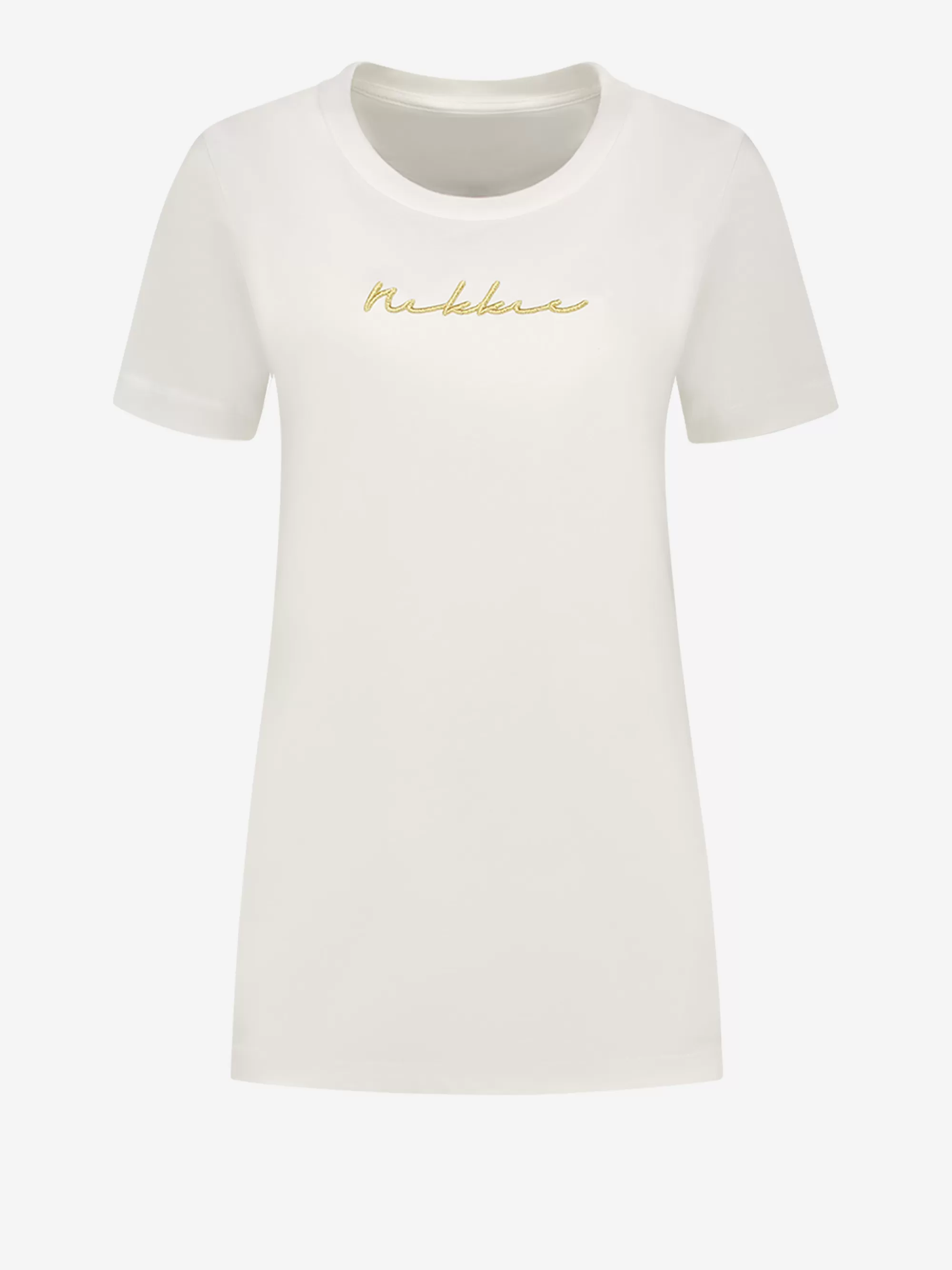 FIFTH HOUSE T-shirts-T-shirt met embroidery logo Starwhite