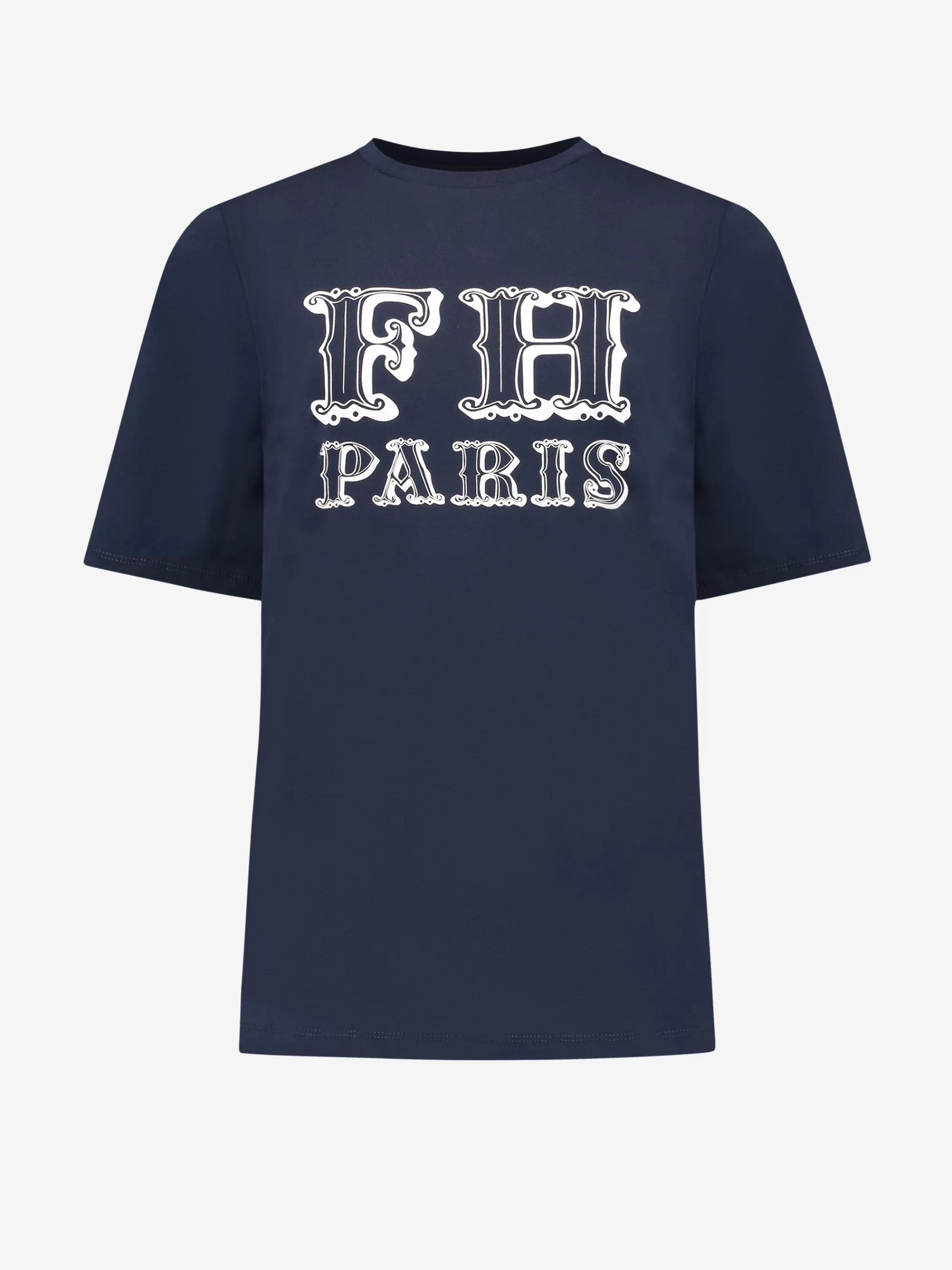 FIFTH HOUSE T-shirts-T-shirt met logo Navynight/brightwhite