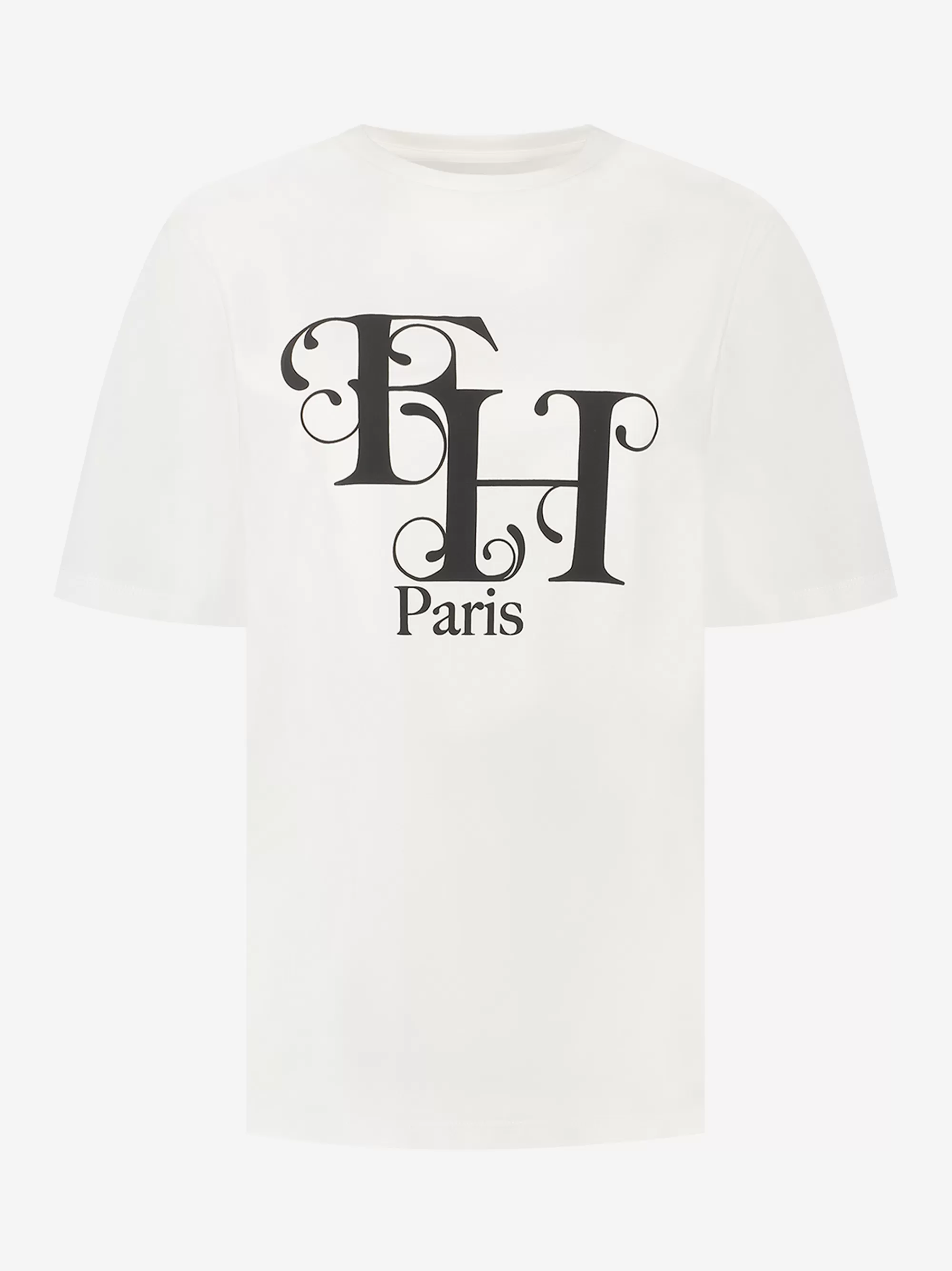 FIFTH HOUSE T-shirts-T-shirt met logo Starwhite/black