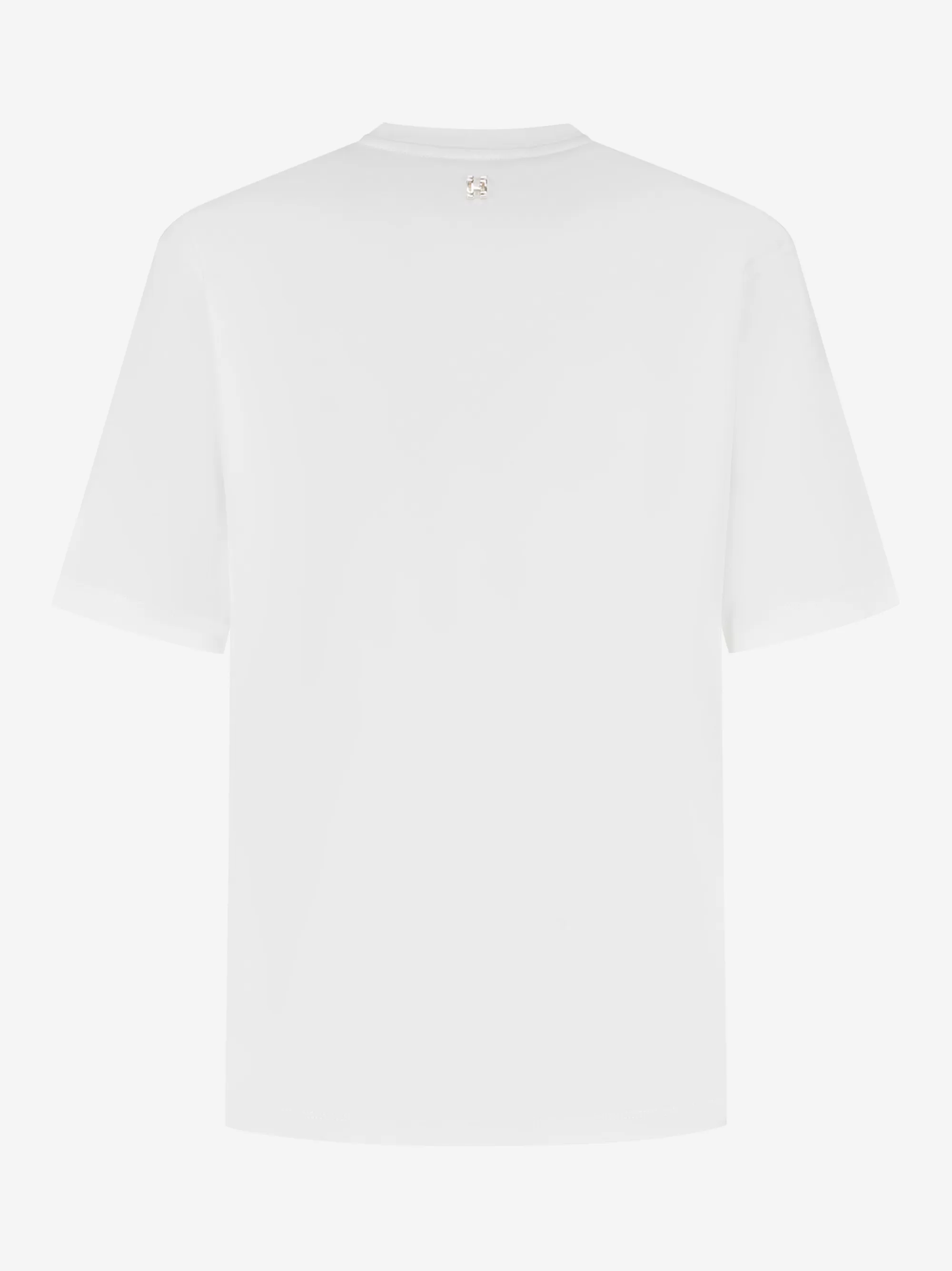 FIFTH HOUSE T-shirts-T-shirt met panterprint FH logo Starwhite