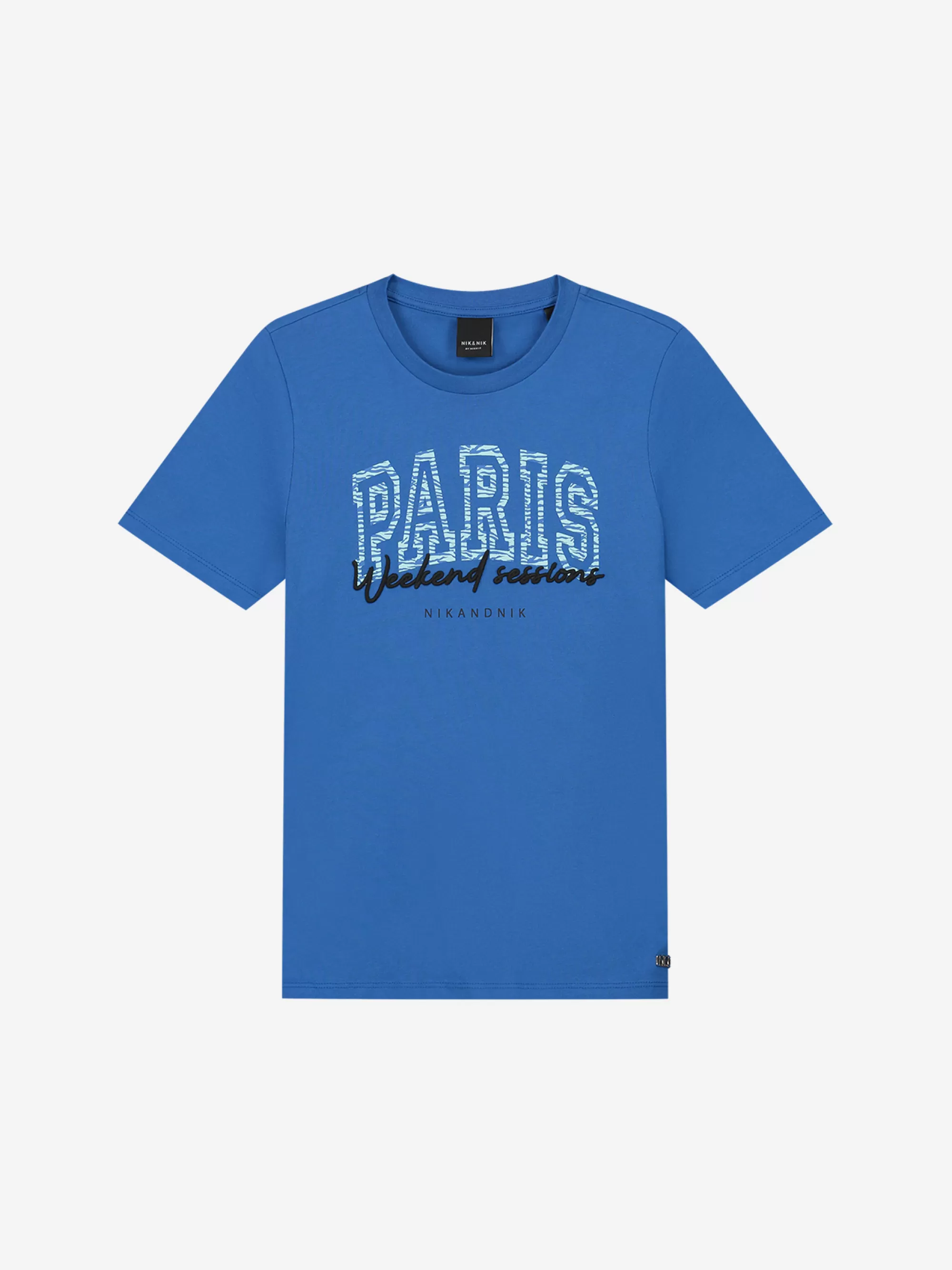 FIFTH HOUSE T-shirts-T-shirt met paris print Nauticalblue