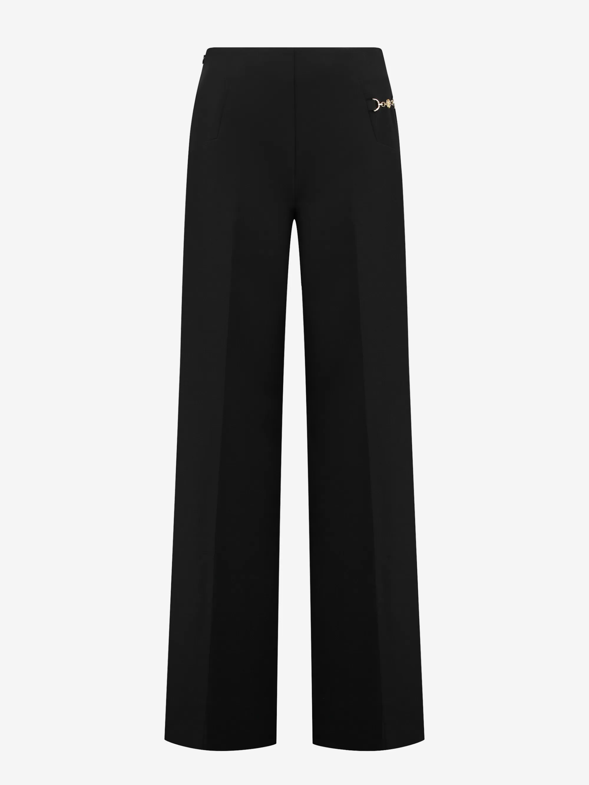 FIFTH HOUSE Broeken & Jeans-Wide leg broek Black