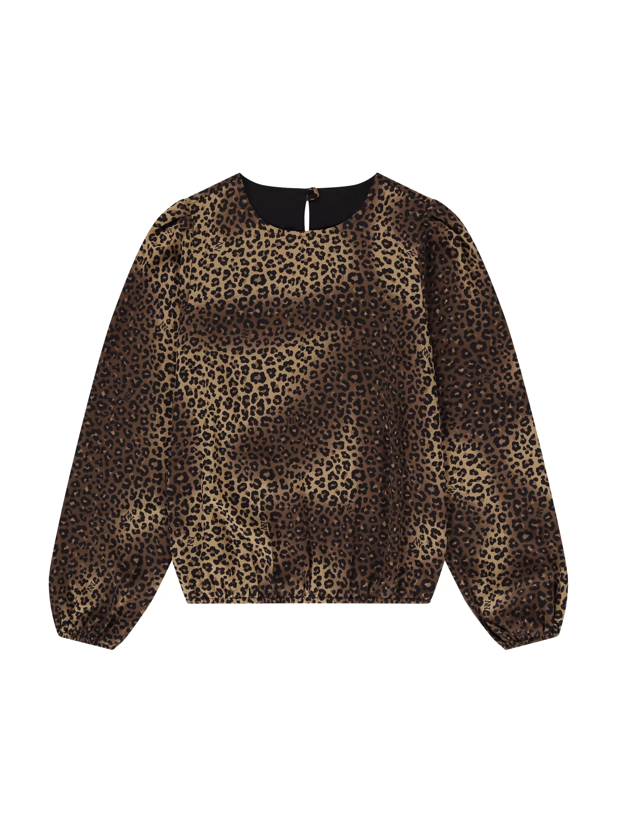 FIFTH HOUSE Sets & Co-ords | Blouses & Overhemden-Wijdvallende blouse met panterprint Mountainlion